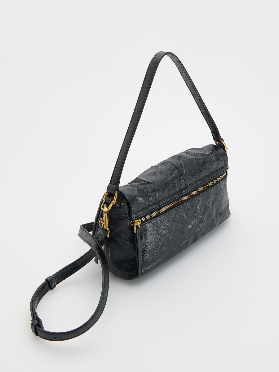 Gathered bag - black - RESERVED - 7