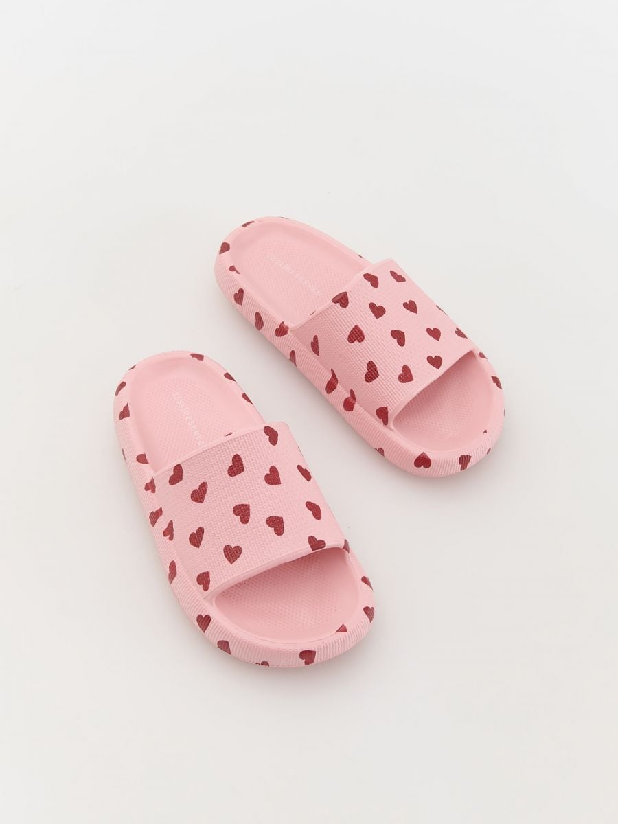 GIRLS` STRAPPY SANDALS - rose poudré - RESERVED