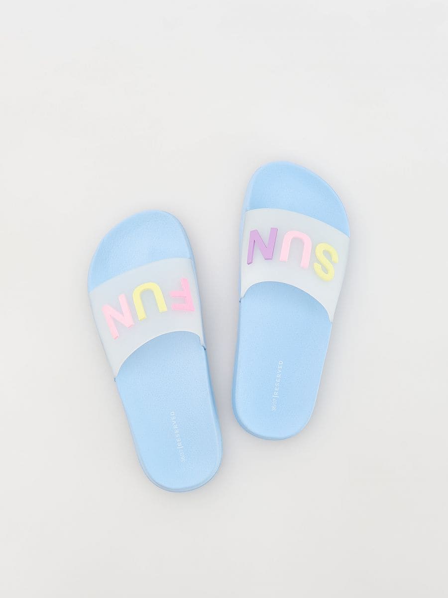 Sliders with colourful slogan - light blue - RESERVED - 3