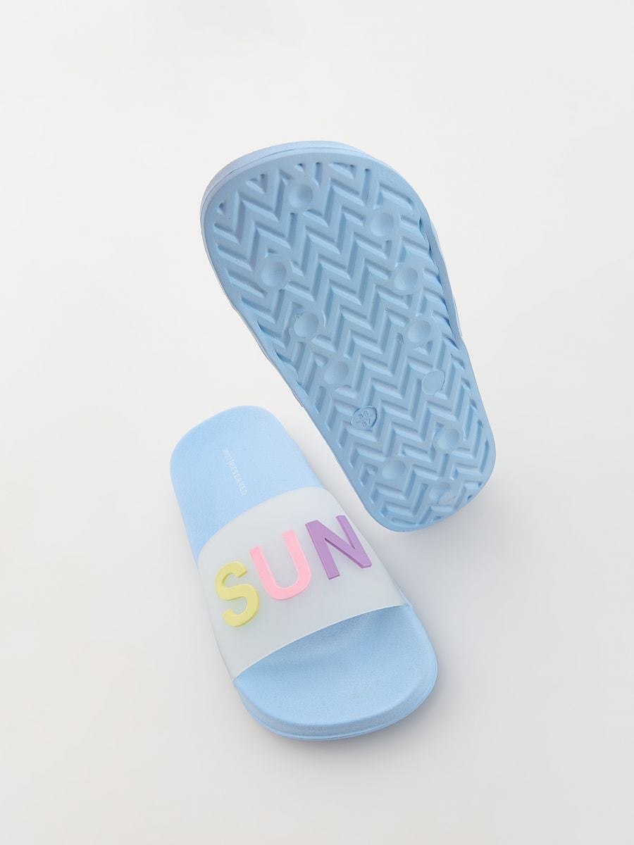 Sliders with colourful slogan - light blue - RESERVED - 5