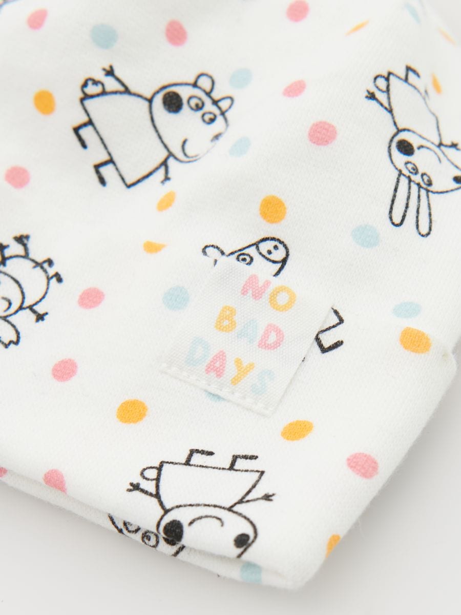 Peppa Pig beanie - cream - RESERVED - 2