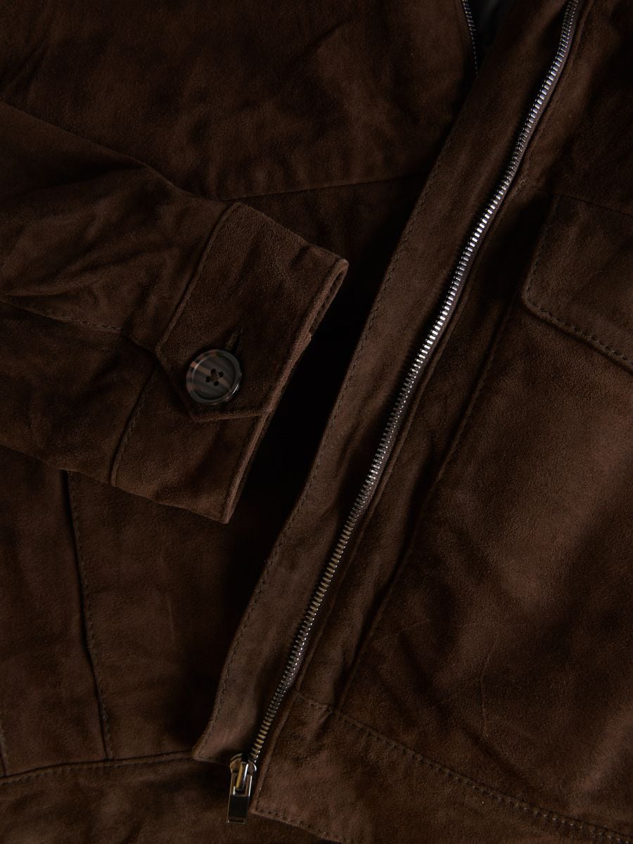 MEN`S OUTER JACKET - dark brown - RESERVED - 2