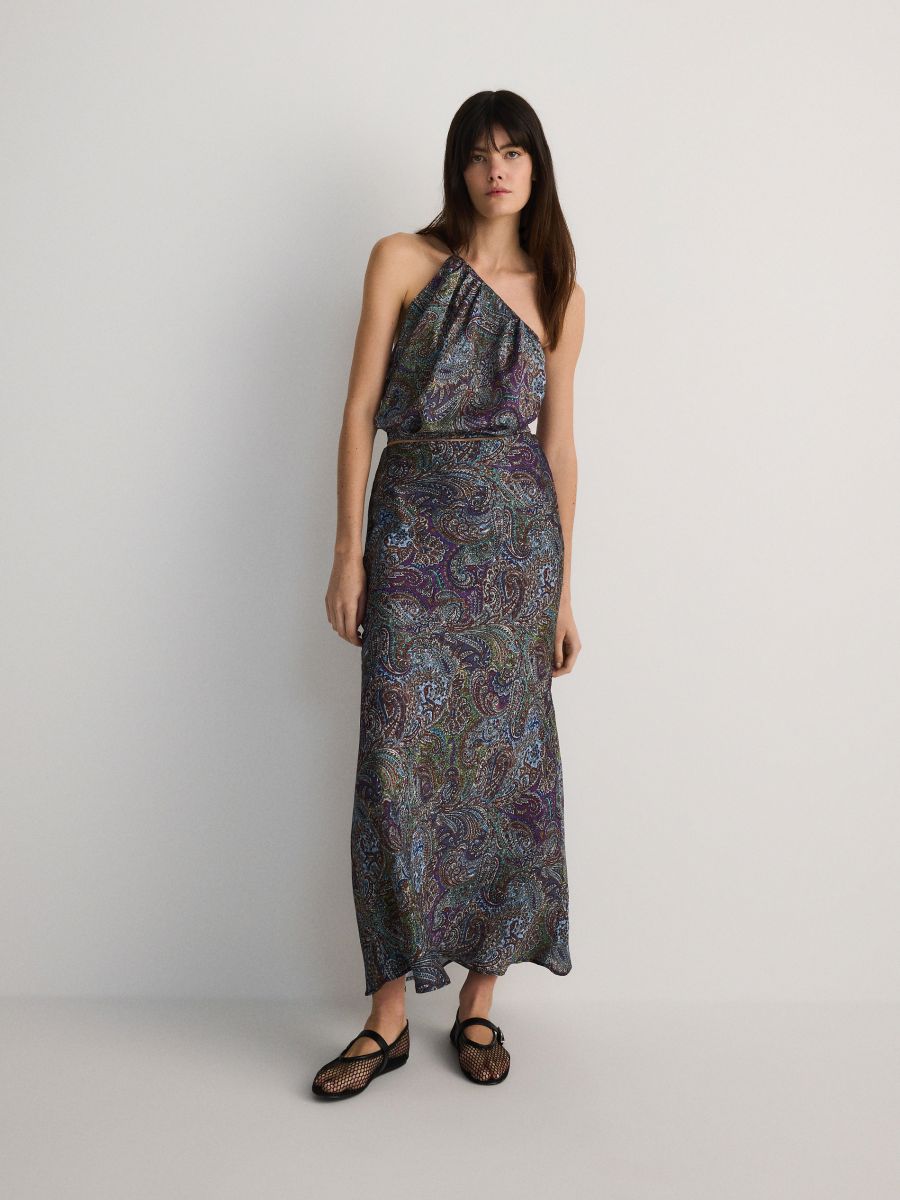 Halter top - indigo - RESERVED - 2