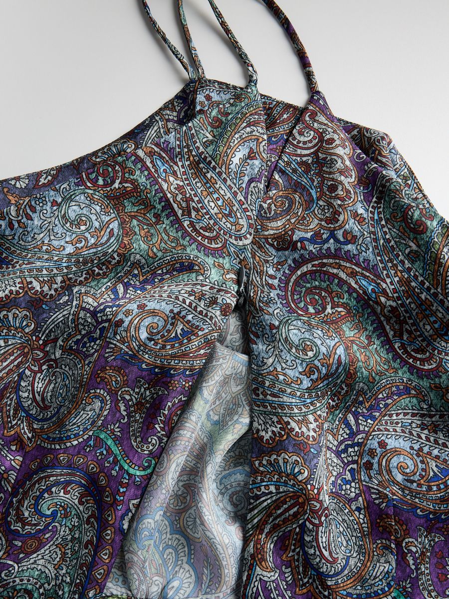 Halter top - indigo - RESERVED - 7