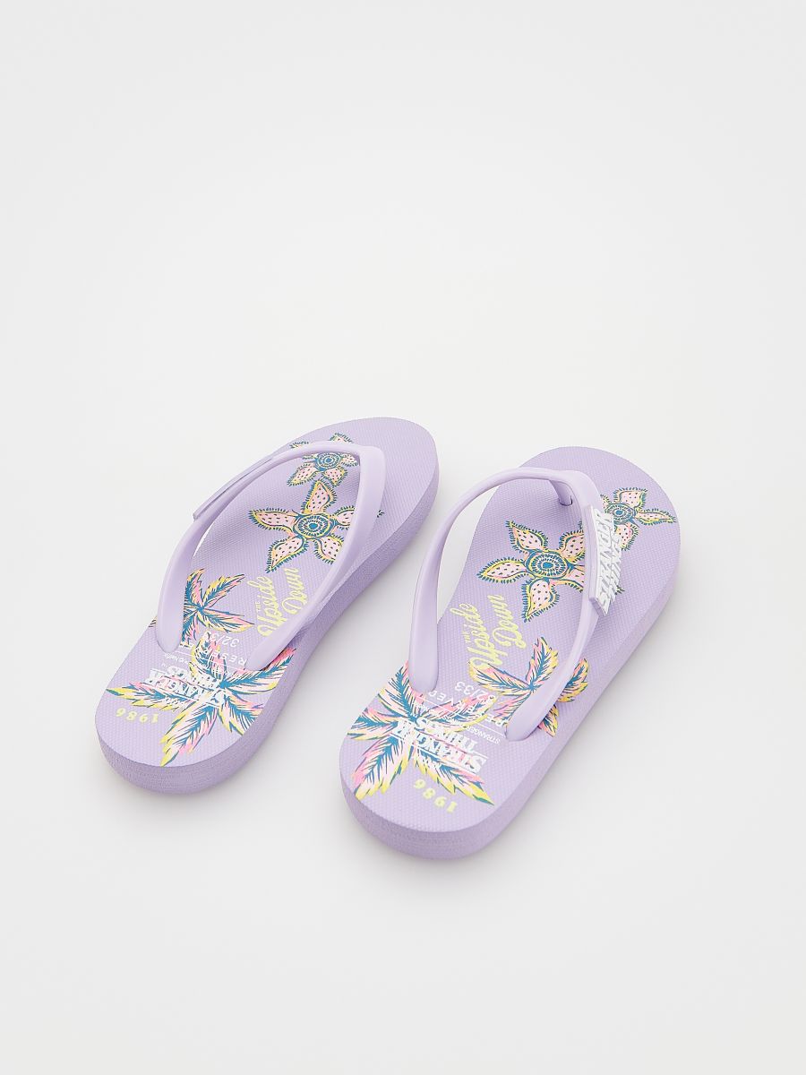 LADIES` FLIP-FLOPS - ljubičasta - RESERVED - 4