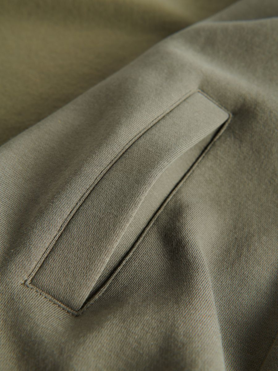 Zip up hoodie - brownish green - RESERVED - 6