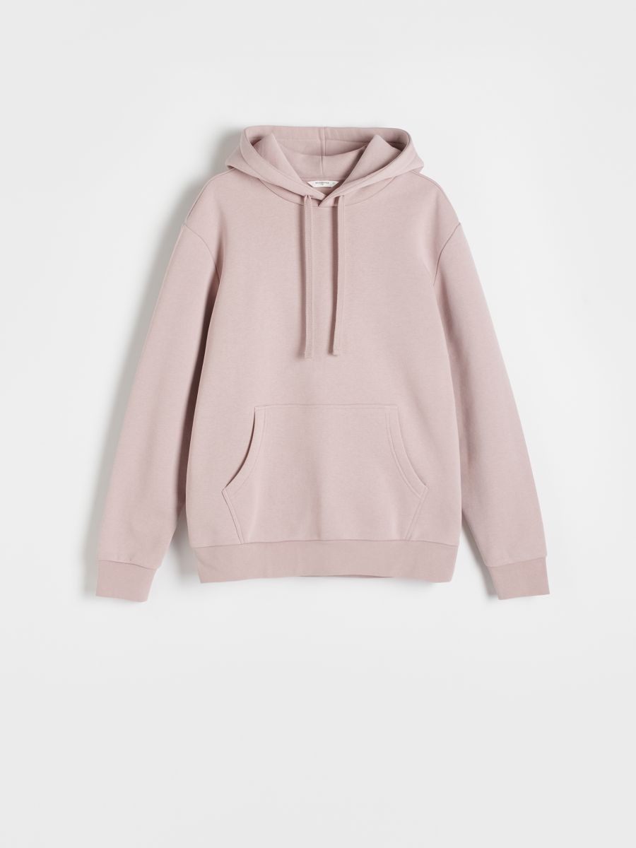 Plain hoodie - dusty rose - RESERVED - 4