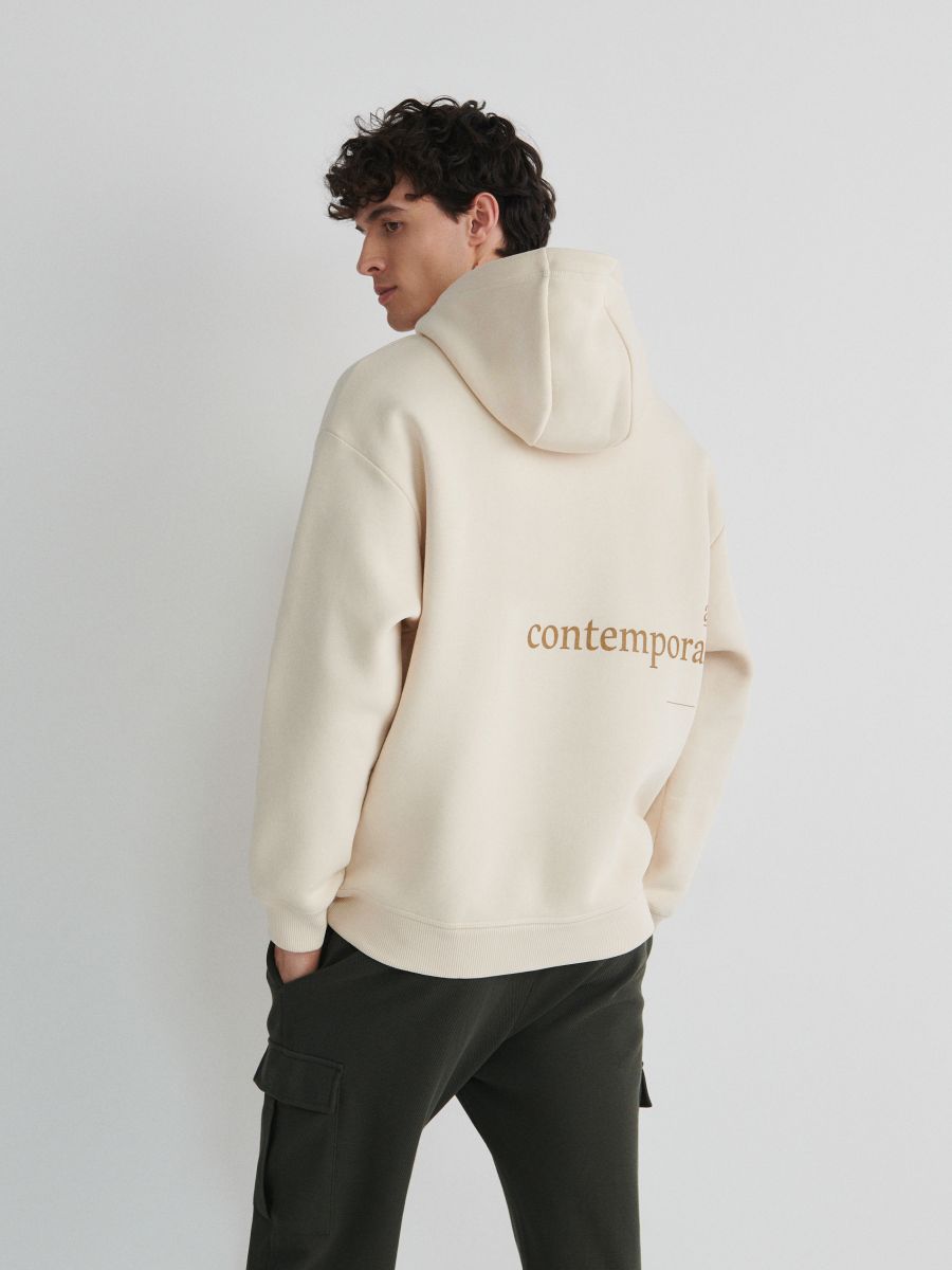 Hoodie - cream - RESERVED - 2