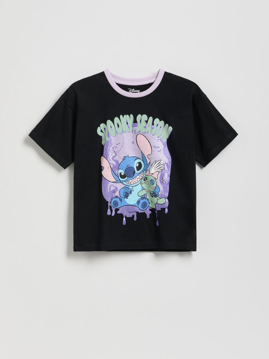 T-shirt Lilo et Stitch - noir - RESERVED