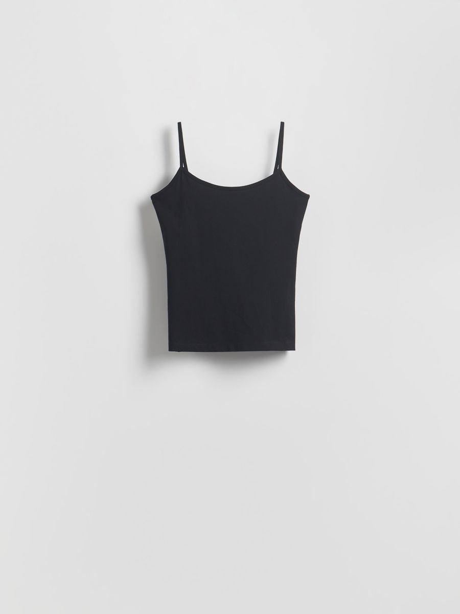 Haut en coton - noir - RESERVED