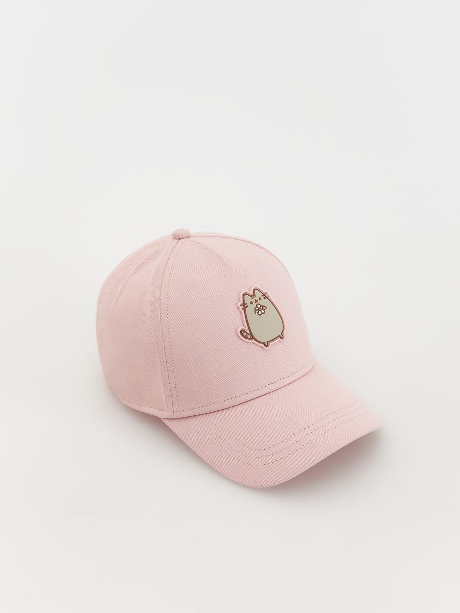 Pusheen cap - dusty rose - RESERVED