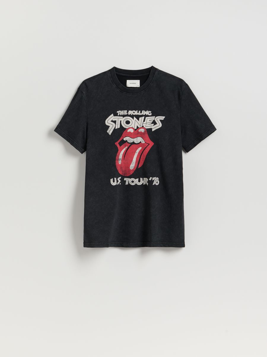 The Rolling Stones T-shirt - black - RESERVED