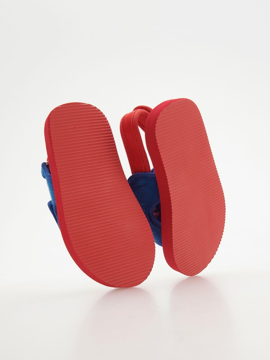 Elmo sliders with Velcro fastening - red - RESERVED - 5