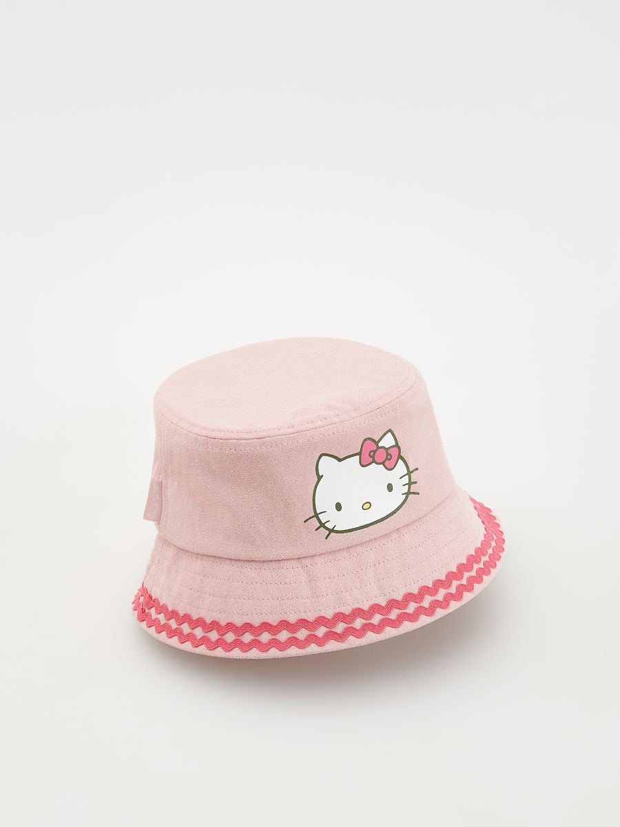 GIRLS` HAT - pastel pink - RESERVED
