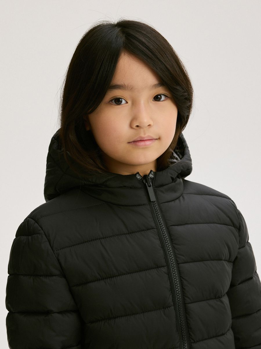 Jacket with sheen - black - RESERVED - 5
