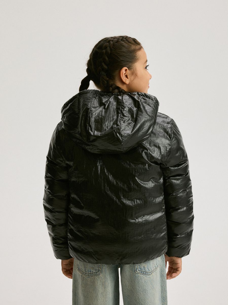 Jacket with sheen - black - RESERVED - 5
