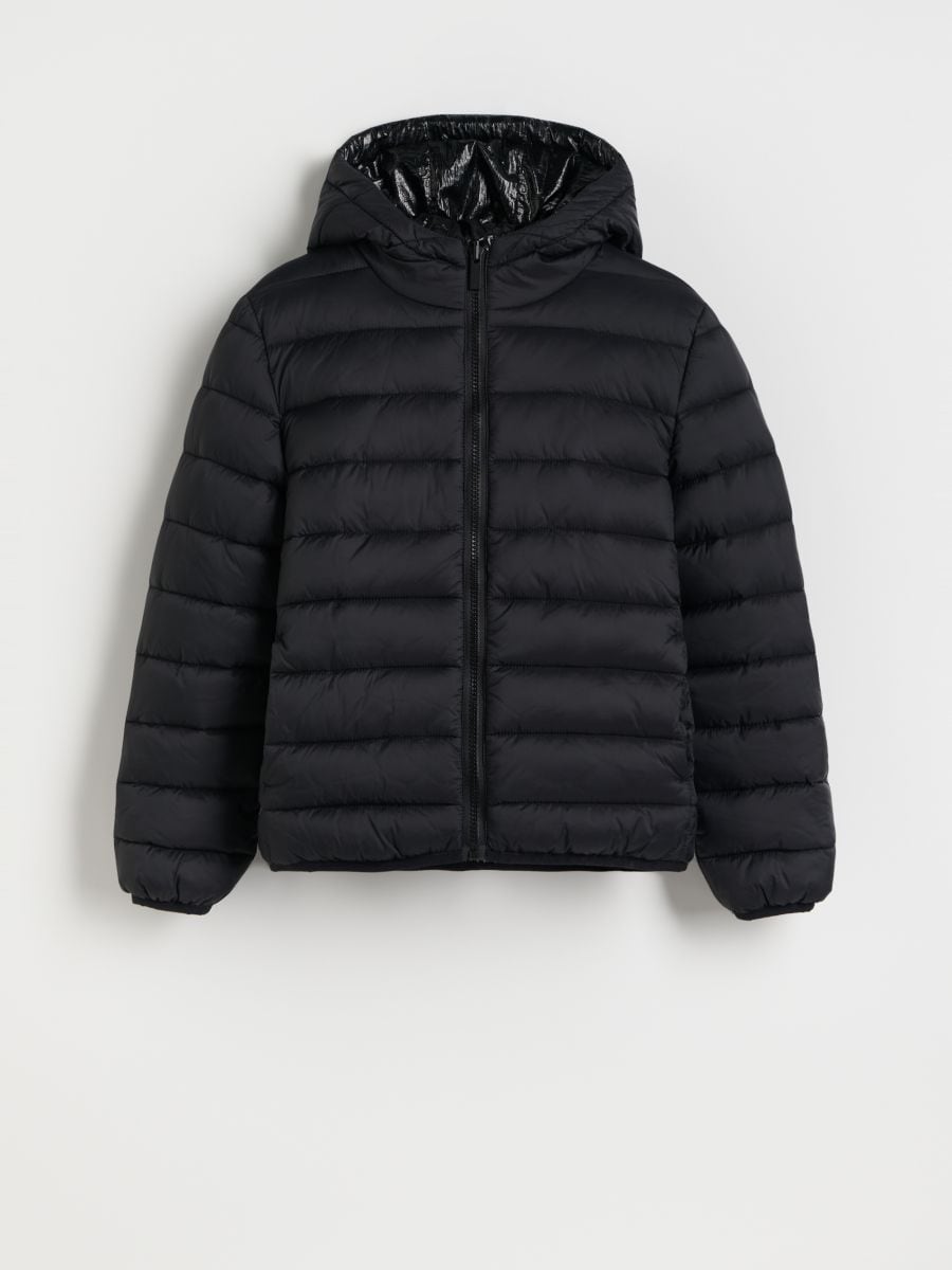 Jacket with sheen - black - RESERVED - 3