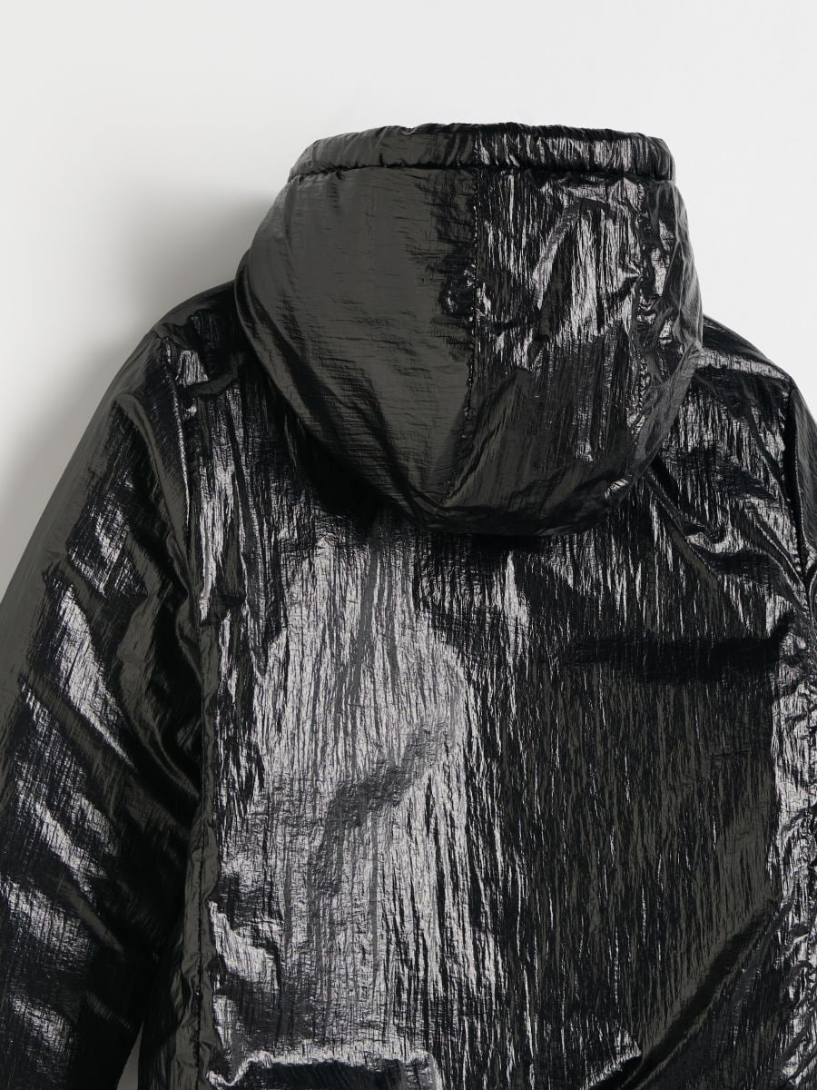 Jacket with sheen - black - RESERVED - 6