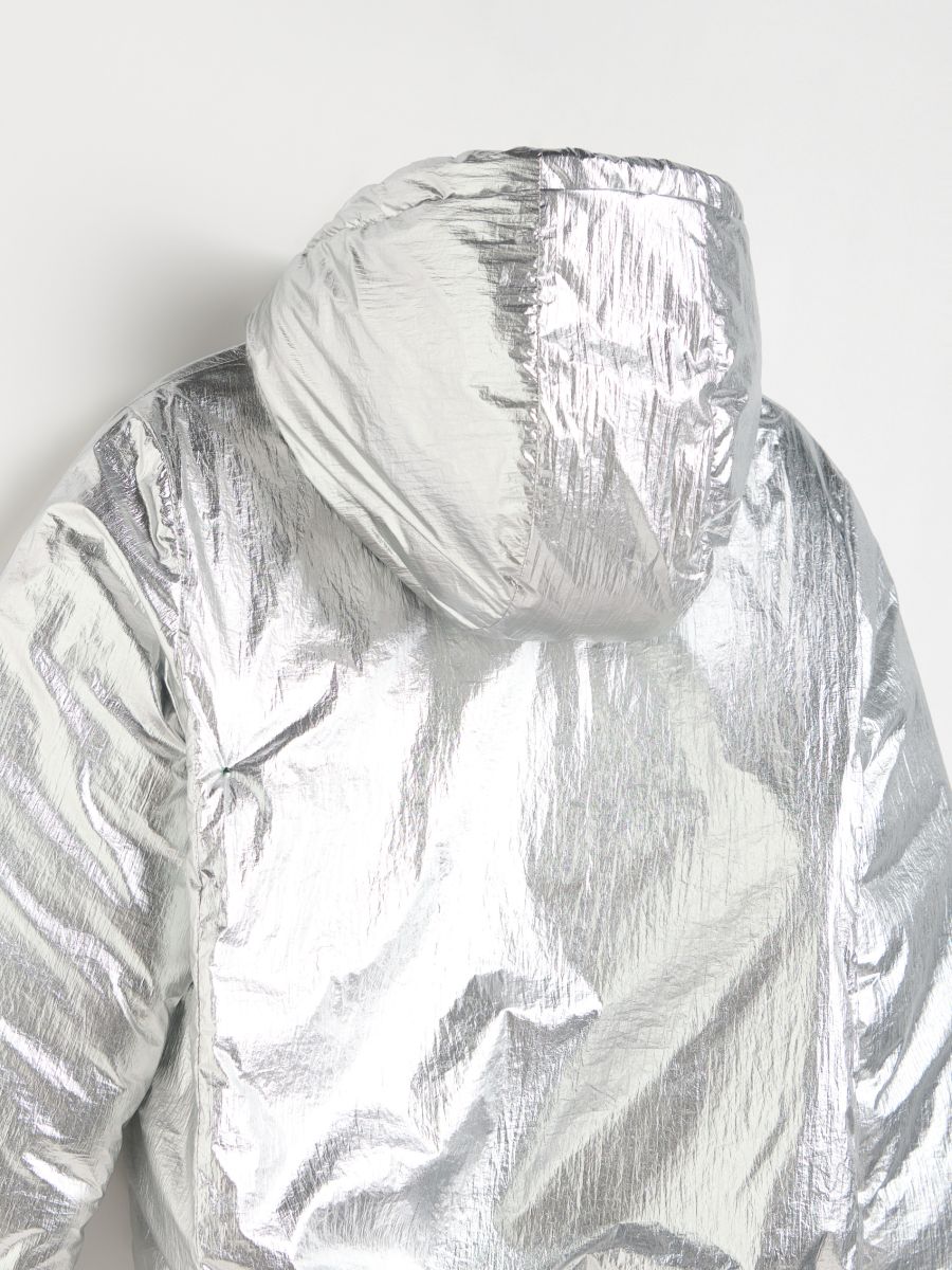 Reversible jacket - silver - RESERVED - 6