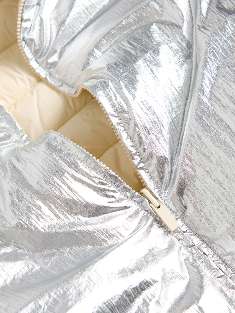 Reversible jacket - silver - RESERVED - 7