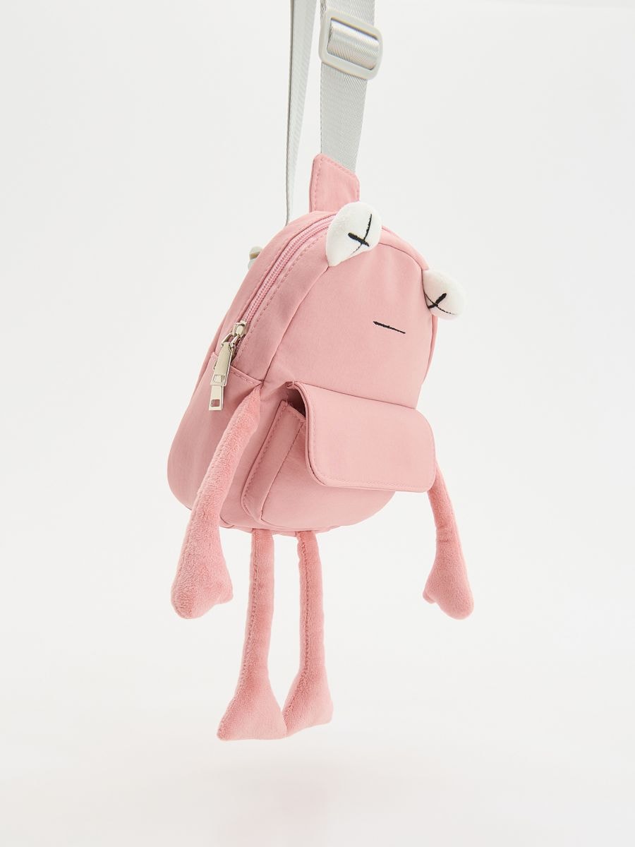 Bum bag with appliqué - pink - RESERVED - 4