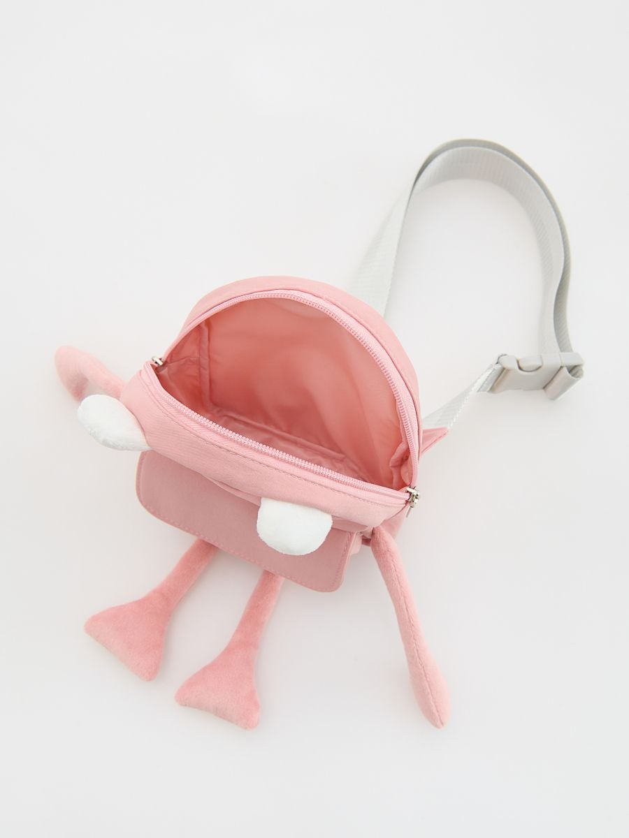 Bum bag with appliqué - pink - RESERVED - 5