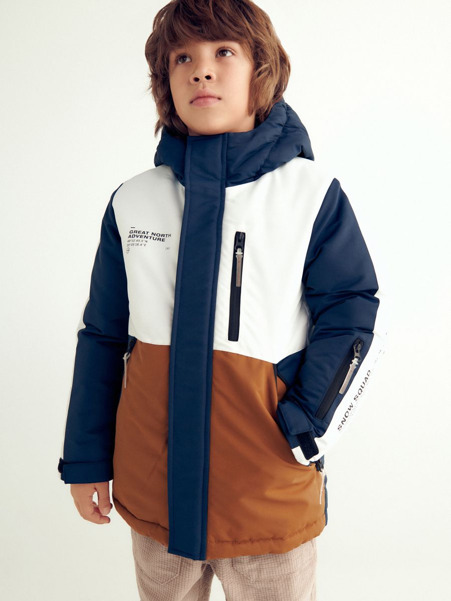 Insulated snowboard jacket - navy - RESERVED - 3