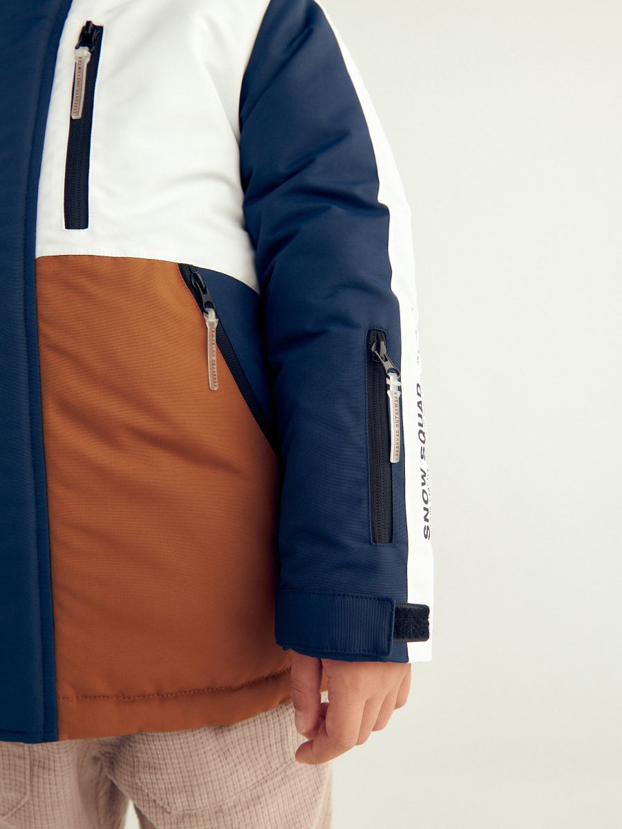 Insulated snowboard jacket - navy - RESERVED - 4