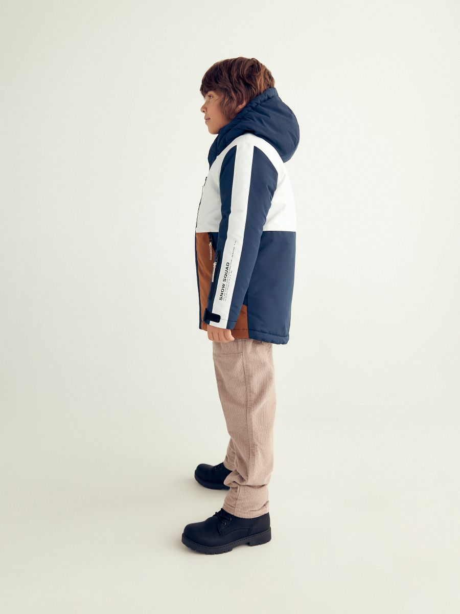 Insulated snowboard jacket - navy - RESERVED - 5