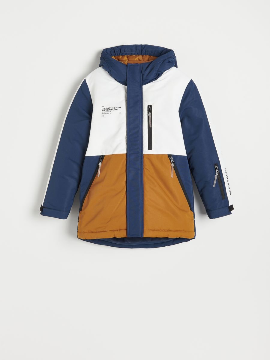 Insulated snowboard jacket - navy - RESERVED - 2