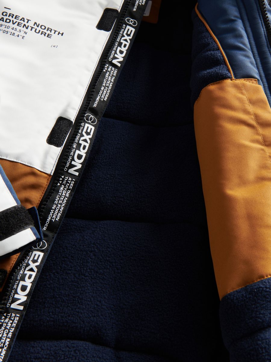 Insulated snowboard jacket - navy - RESERVED - 7