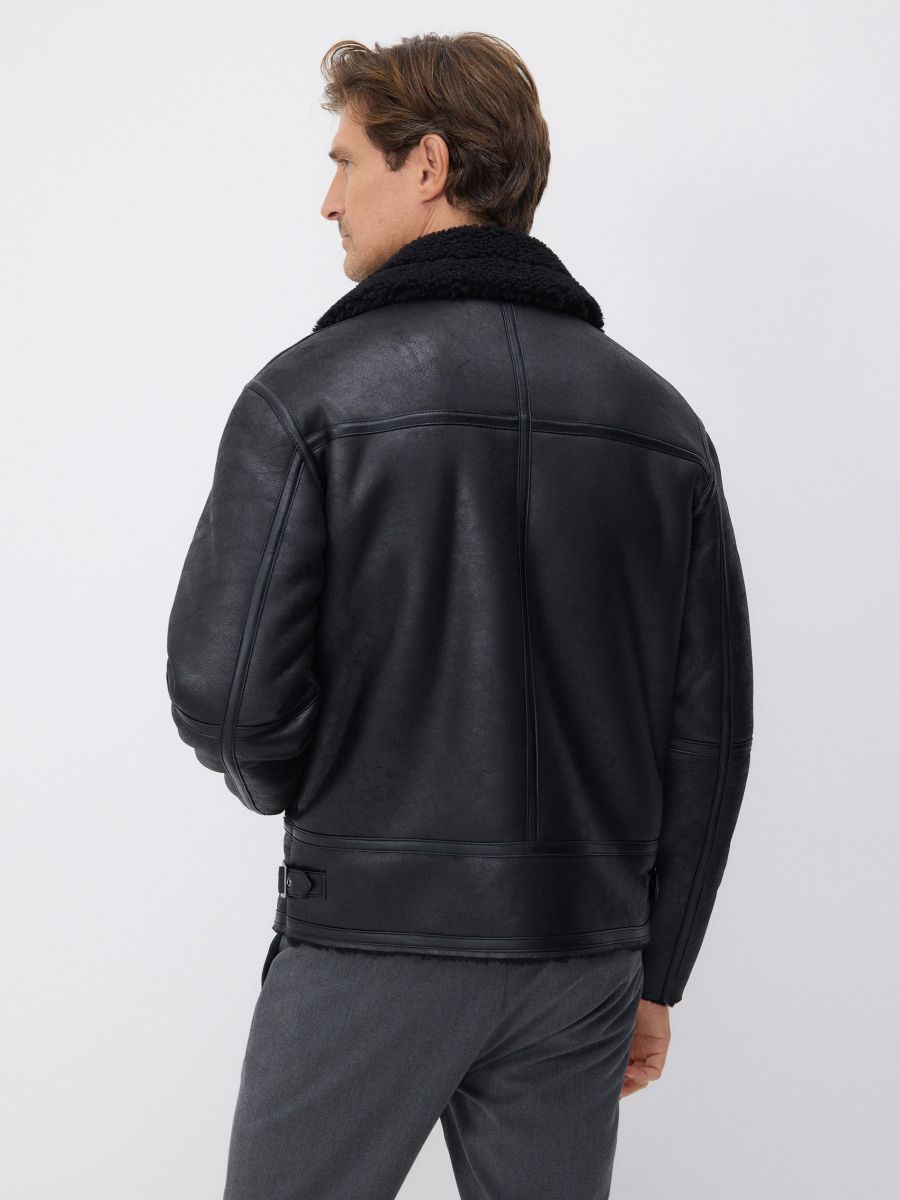 MEN`S OUTER JACKET - black - RESERVED - 4