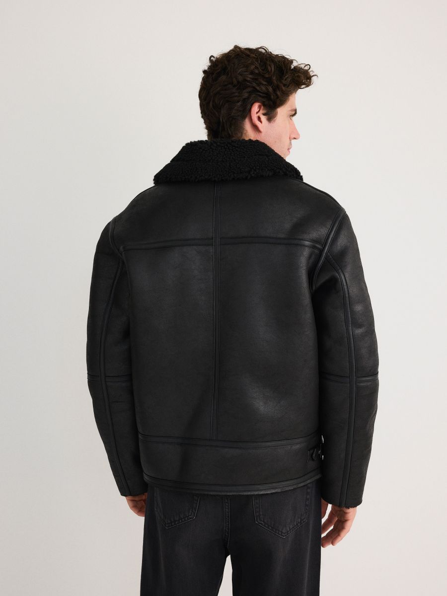 MEN`S OUTER JACKET - black - RESERVED - 4