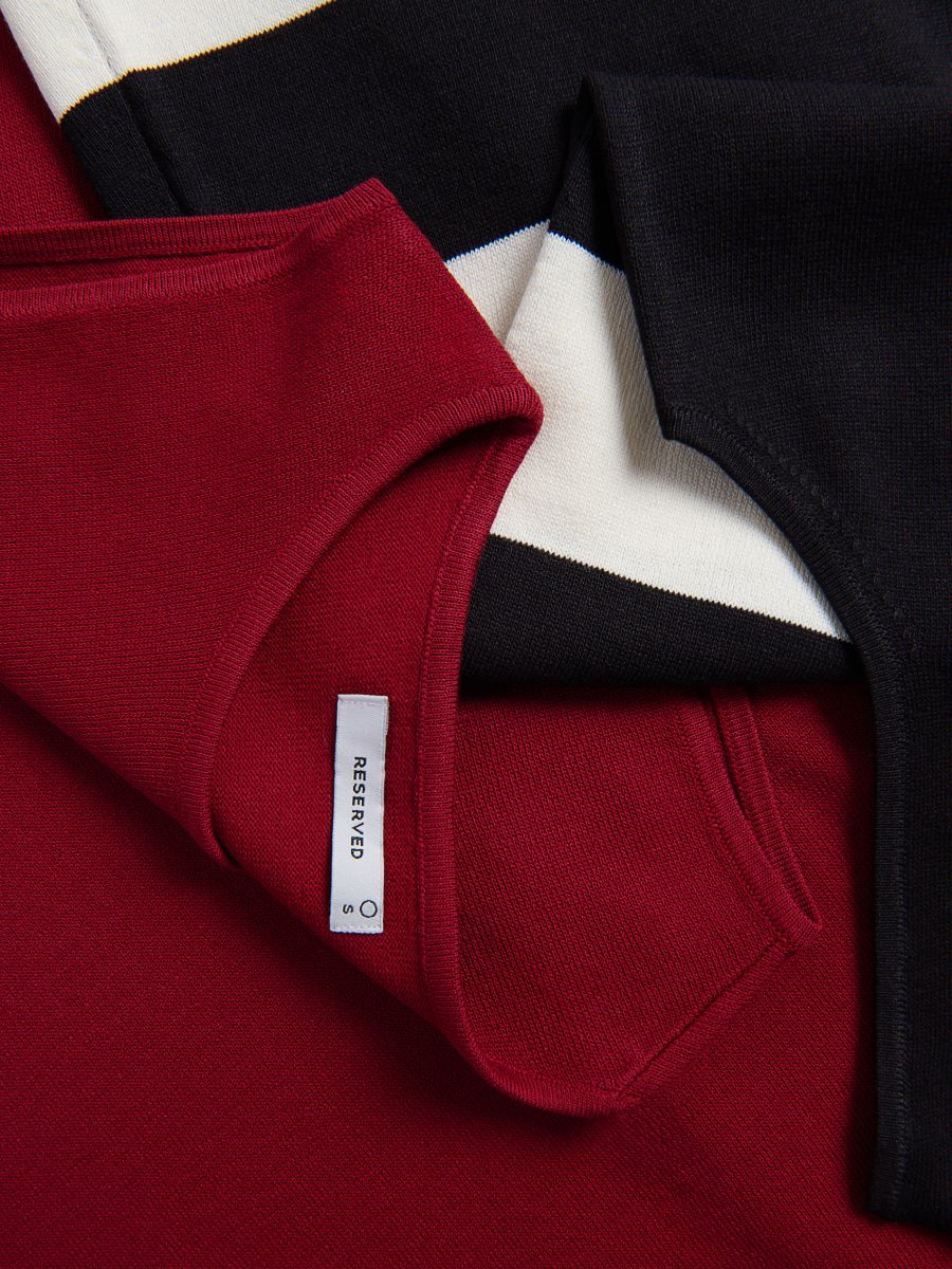 Mini vestito in misto viscosa - multicolore - RESERVED - 7