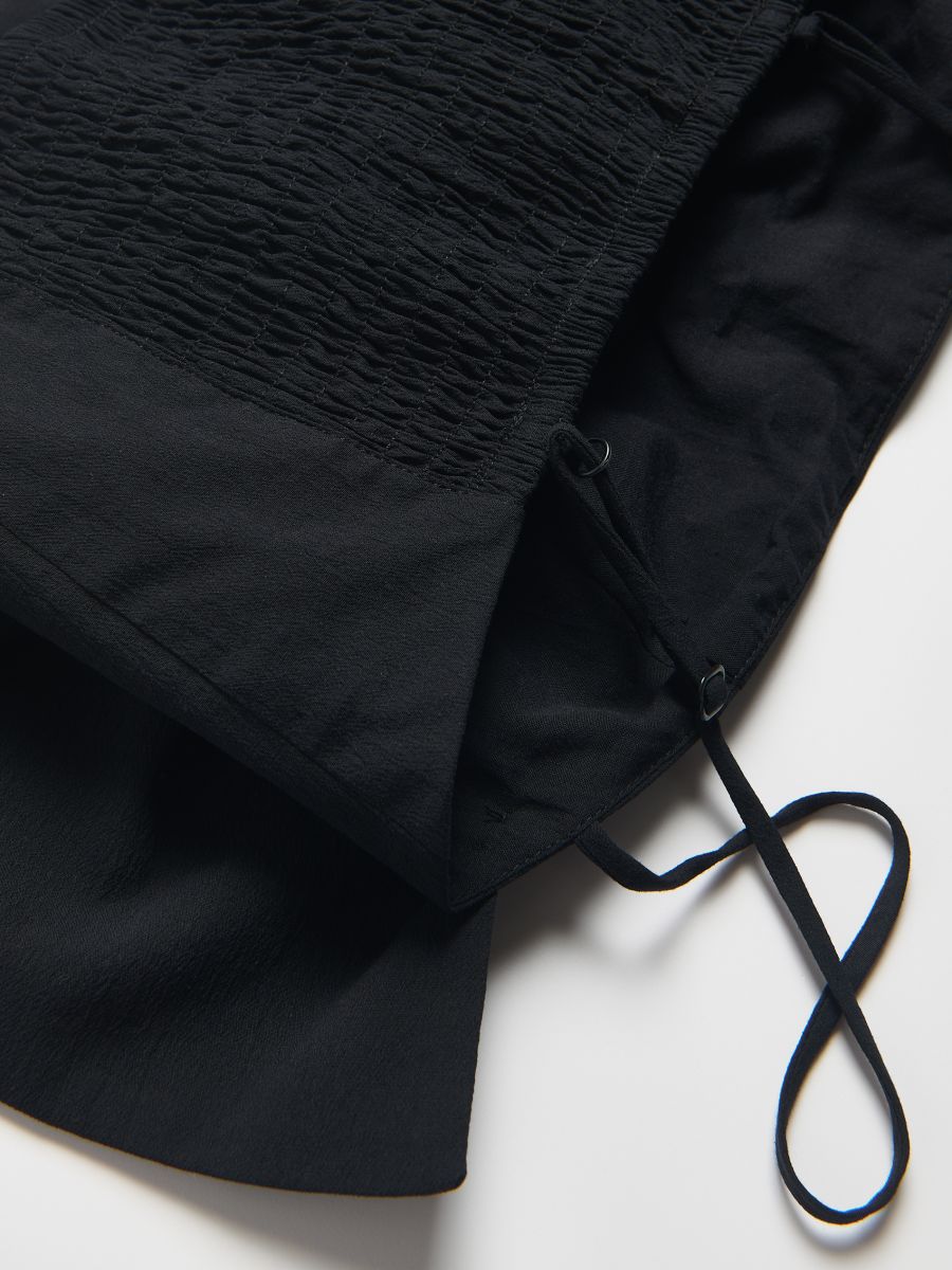 Strappy top with a bow - black - RESERVED - 7