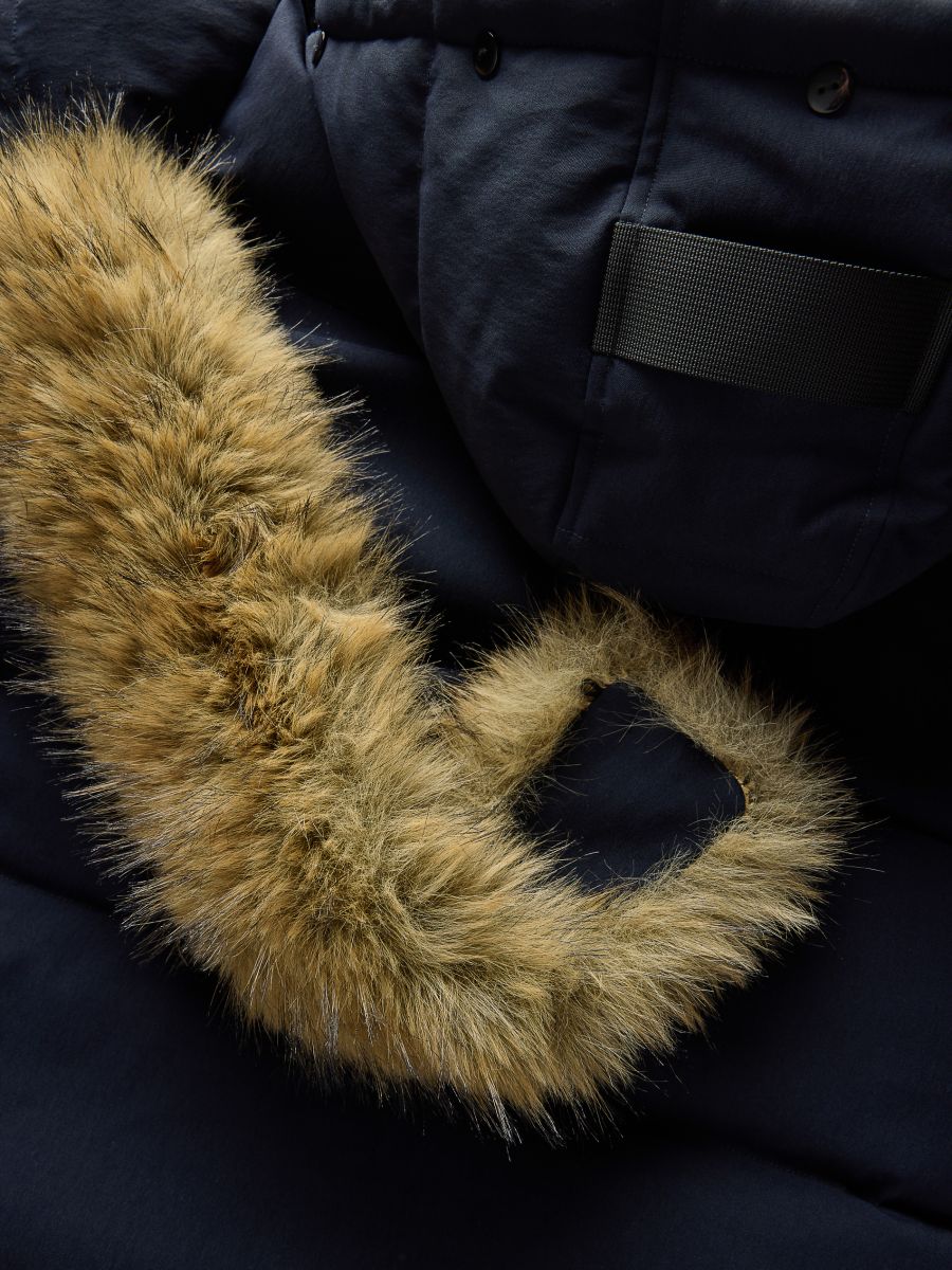 Jacket with contrasting inserts - navy - RESERVED - 7