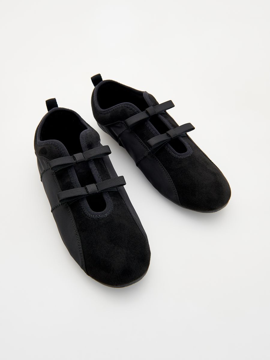 LADIES` BALLERINAS - Noir - RESERVED - 2