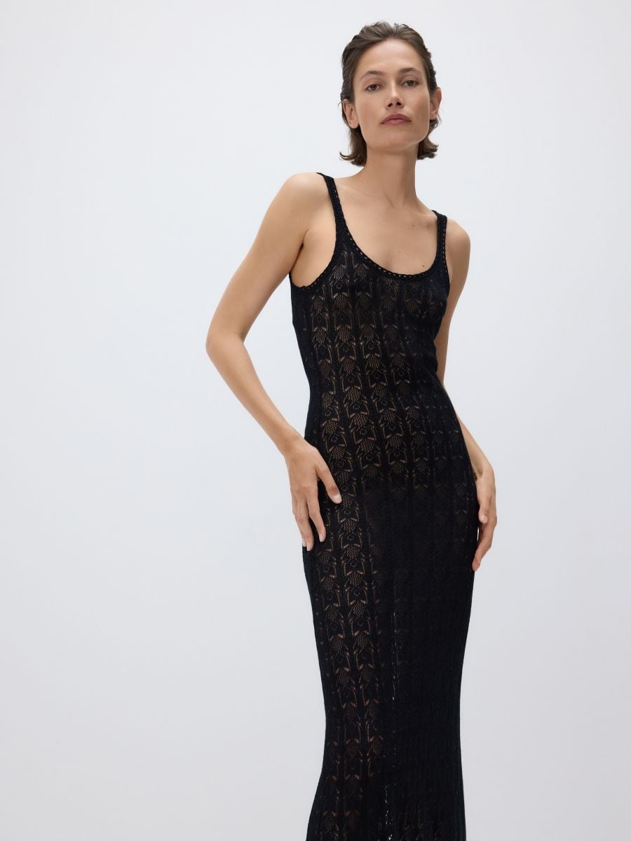 LADIES` DRESS - schwarz - RESERVED