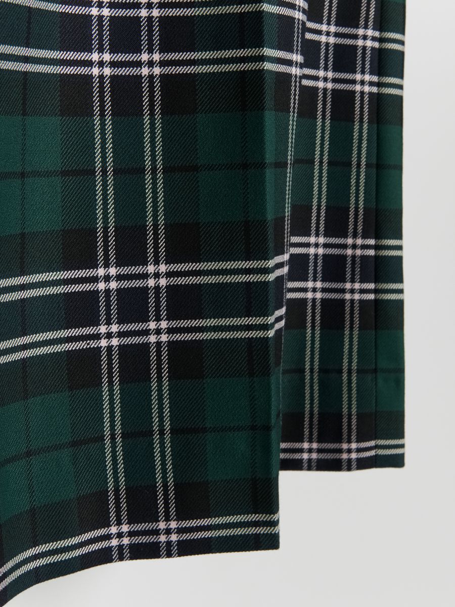 Elegantne karirane pantalone - šareno - RESERVED - 6
