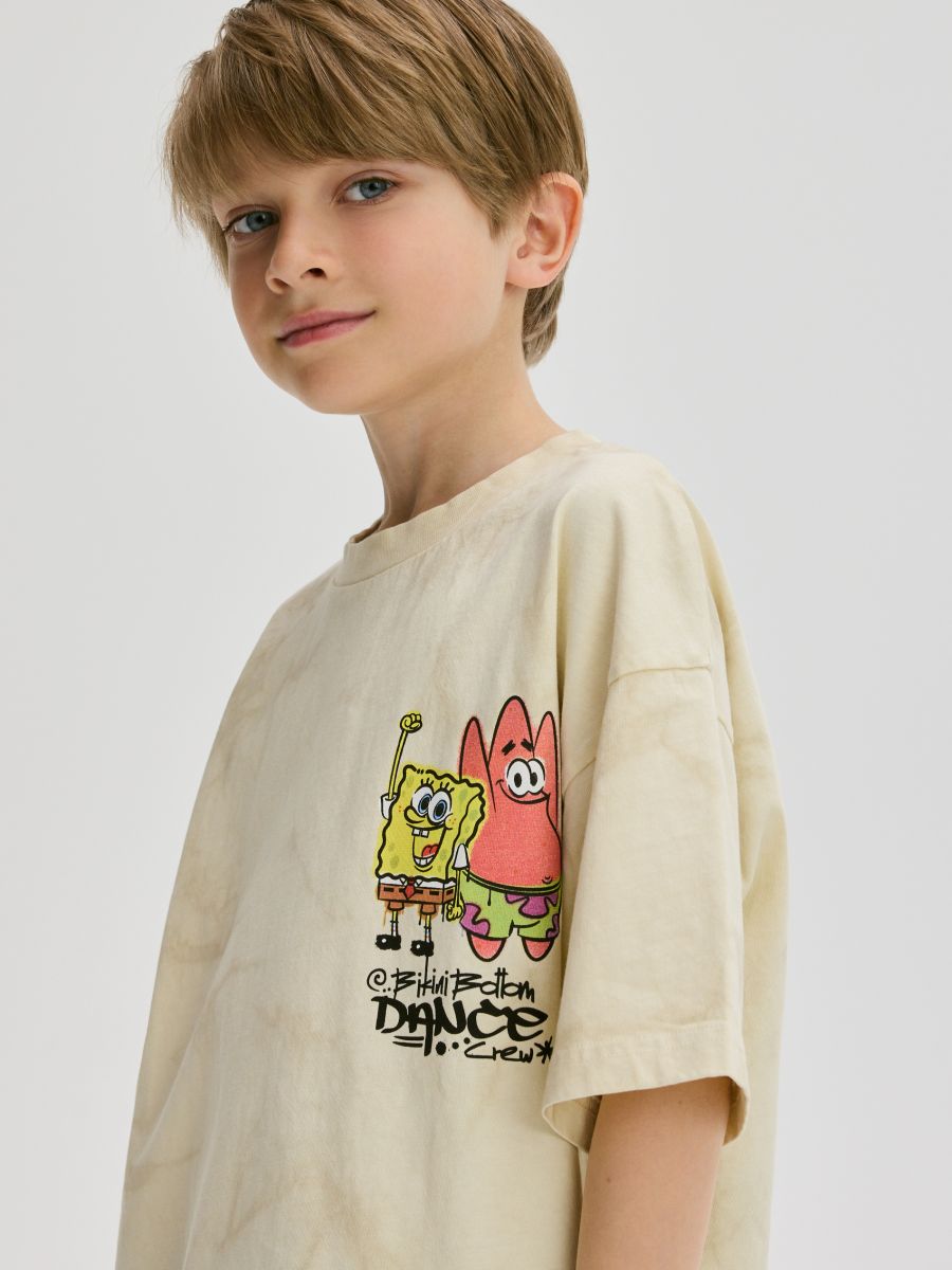 SpongeBob T-shirt - cream - RESERVED - 3