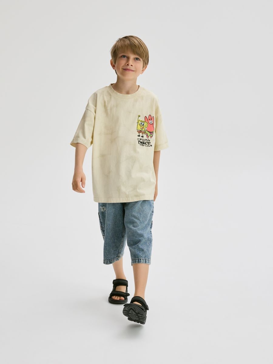 SpongeBob T-shirt - cream - RESERVED - 4