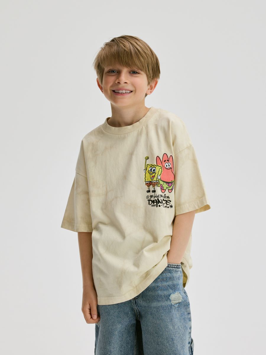 SpongeBob T-shirt - cream - RESERVED - 5