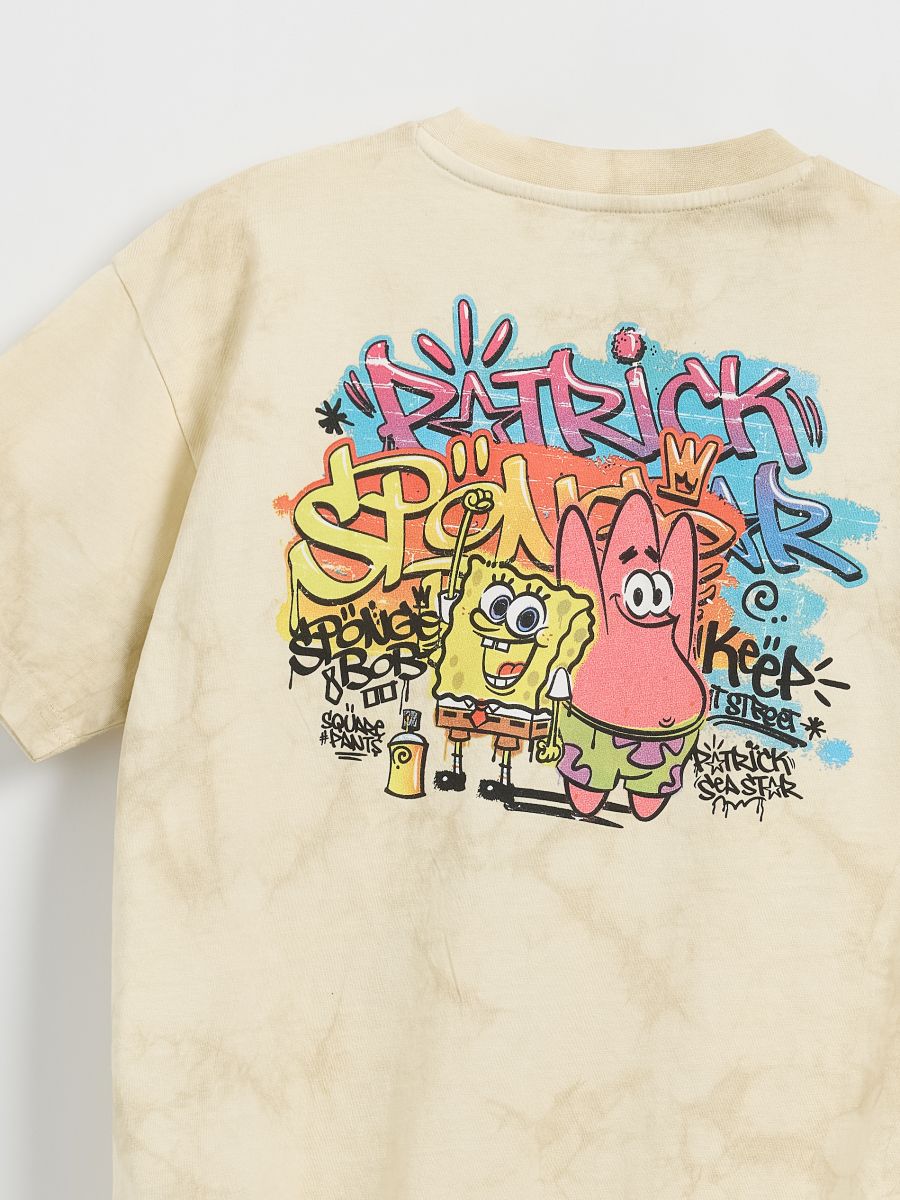 SpongeBob T-shirt - cream - RESERVED - 2