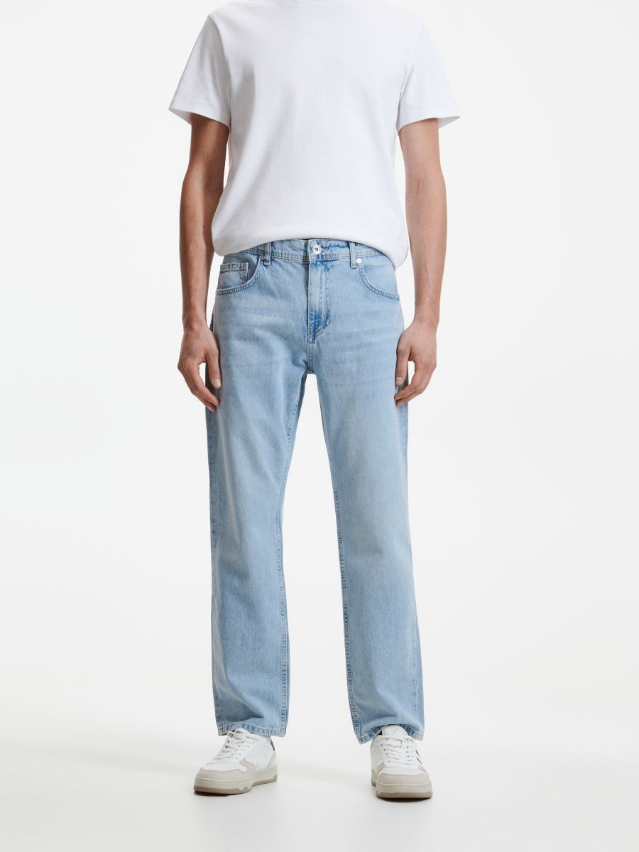 Regular fit farmerke - plava - RESERVED - 3