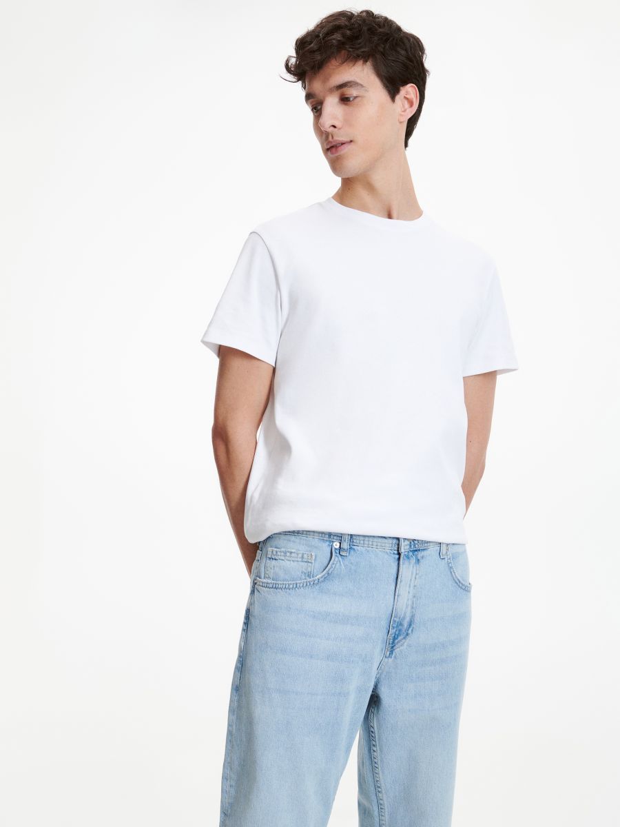 Regular fit farmerke - plava - RESERVED - 4