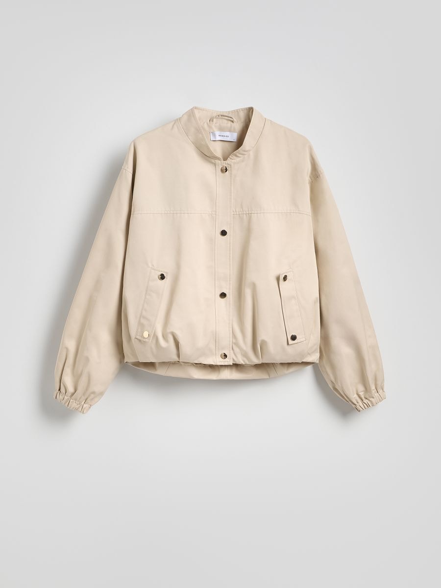 LADIES` OUTER JACKET - creme - RESERVED