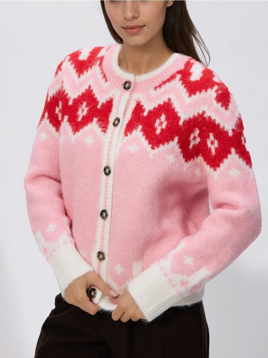 Mustriline džemper - mitmevärviline - RESERVED