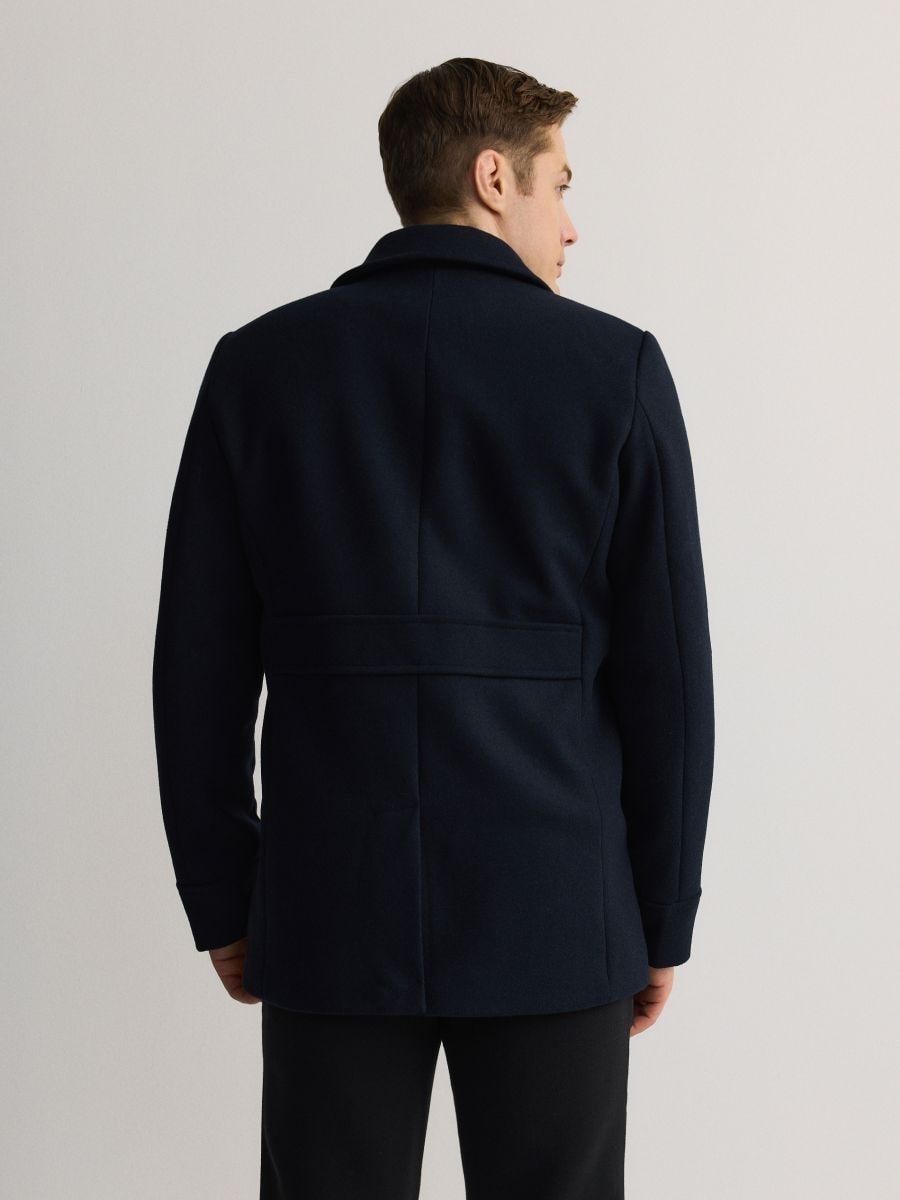Wool blend coat - navy - RESERVED - 5