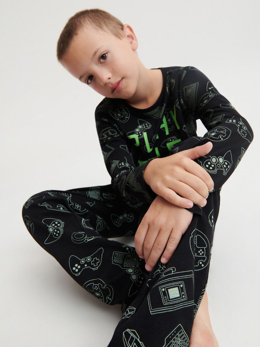 Printed pyjamas - black - RESERVED - 4