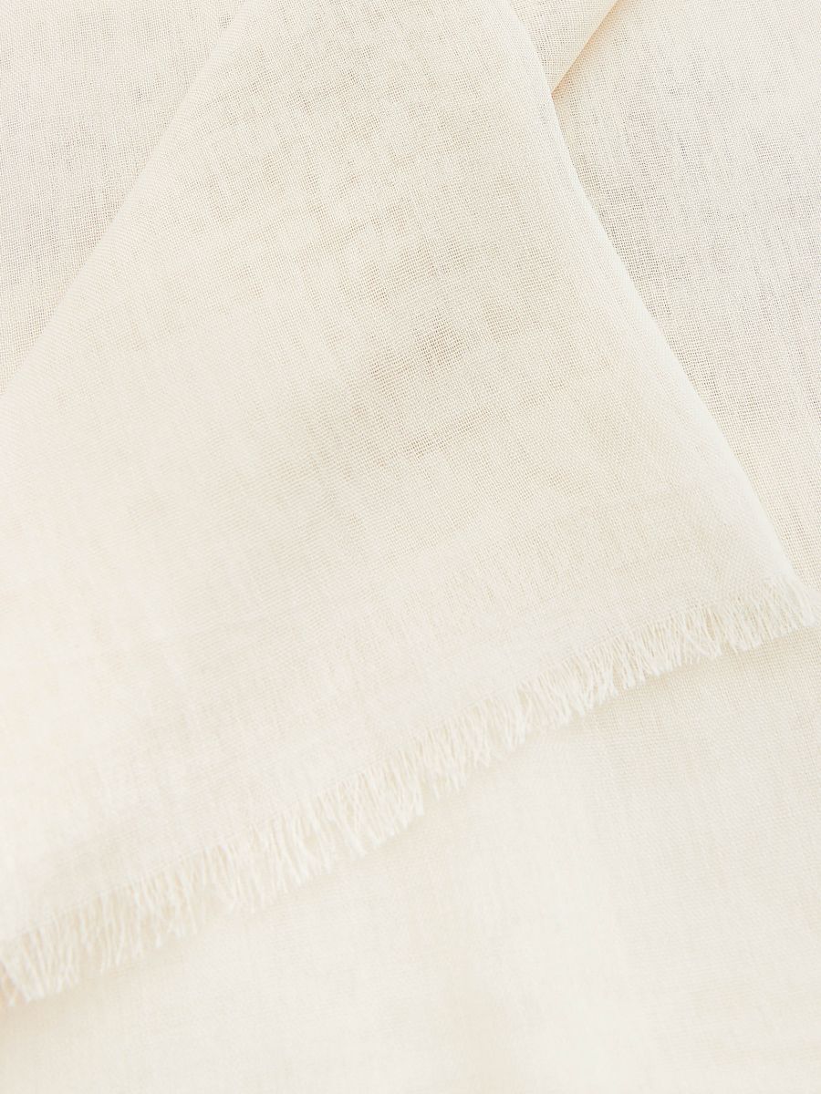 Smooth modal scarf - cream - RESERVED - 2